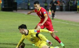 Амантур Шамурзаев дебютировал в Лиге Конференций УЕФА