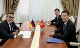 В МИД прошла встреча с заместителем посла Германии Константином Селенти