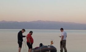 На Иссык-Куле создают уникальную ГИС-модель подводных памятников