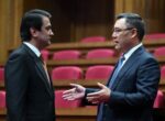 Президент Садыр Жапаров провел переговоры со спикером парламента Таджикистана Рустами Эмомали