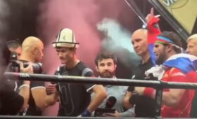 Самат «Кыргыз» Абдырахманов уступил Эмилю Новрузову в реванше на турнире IBA Bare Knuckle