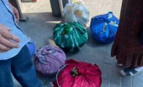 На КПП «Достук» 3,5 тонны фисташек вернули отправителю в Узбекистан