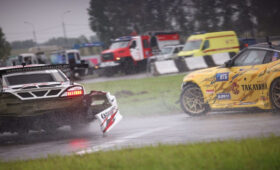 Тимофей Добровольский в сложнейших условиях одержал дебютную победу в RDS GP на «Красном кольце»