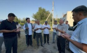 В Баткене модернизируется насосная станция «Ак-Турпак»