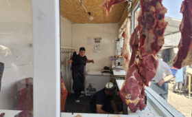 В Ноокатском районе говядина продается на уровне 600 сомов