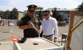 Начато строительство служебного жилья для военнослужащих в Бишкеке