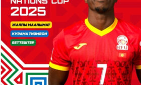 Сборная Кыргызстана объявила расширенный состав на Кубок наций CAFA 2025