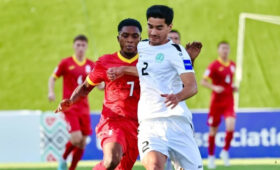 Кубок наций CAFA: Кыргызстан сыграл вничью с Туркменистаном