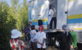 Медики проверяют здоровье жителей отдаленных сел Ак-Суйского района