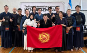 Кыргызстанские кэндоисты выступили на семинаре и международных соревнованиях в Узбекистане