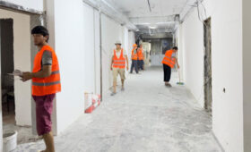 В НИИ хирургии сердца продолжается капитальный ремонт