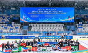 Кыргызстанские фигуристы участвуют в международном лагере в Харбине