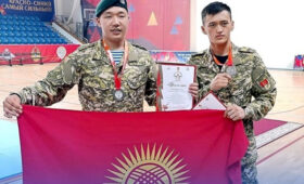 Кыргызстанские рукопашники взяли серебро на Играх СНГ в Москве