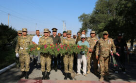 В воинской части №73809 вспомнили героев Баткена