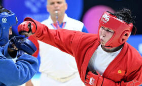 Акак Үсөн кызы завоевала бронзу по самбо на Всемирных играх боевых искусств в Китае