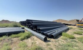 В селе Кызыл-Бел 500 гектаров земли обеспечат системой капельного орошения