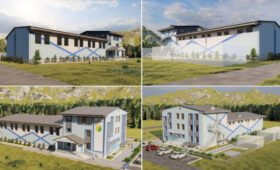 В Нарыне строится новый спортивный комплекс