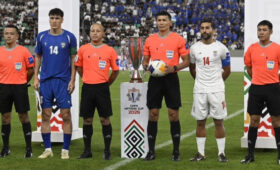 Рефери из Кыргызстана обслужат центральный матч чемпионата Казахстана