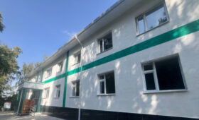 В Ноокатском районе завершается ремонт здания кардиологического отделения