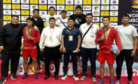 Кыргызстан взял две медали на Кубке мира по самбо