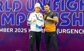 Женишбек Мамбетов завоевал бронзу на ЧМ по универсальному бою