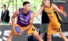 Назим Адылбеков — лучший игрок Кыргызстана в стритболе