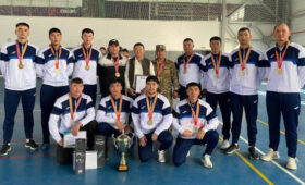 Сборная Погранслужбы ГКНБ стала чемпионом Кубка Кыргызстана по волейболу