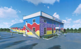 В Ошe начали строительство нового спорткомплекса