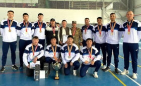 Пограничная служба выиграла Кубок Кыргызстана по волейболу