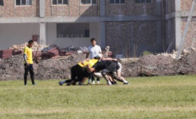 Команда из Бишкека стала чемпионом Кыргызстана по регби-7. Фото