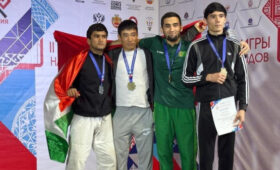 Борцы из Кыргызстана завоевали шесть медалей на Всемирных национальных играх в России