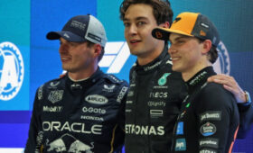 Джордж Расселл выиграл Гран-при Сингапура и прервал доминирование McLaren