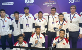 Кыргызстанские самбисты завоевали четыре медали на III Играх СНГ в Азербайджане