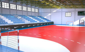 Гандбольная площадка на ул.Токтоналиева будет закончена до конца года, — аким