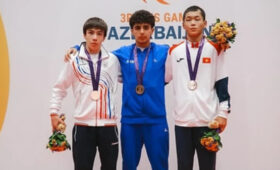 Сборная Кыргызстана завоевала две медали на Играх СНГ в Азербайджане