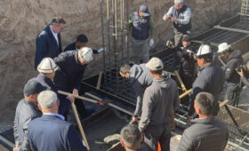 В Нарыне началось строительство нового здания ЦСМ