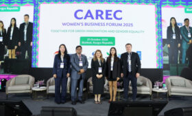 ЦАРЭС чествует лауреатов премии «Гендерное равенство и зеленые инновации»