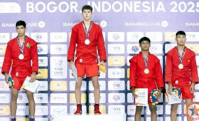 Кыргызстанские самбисты завоевали медали на чемпионате мира в Индонезии