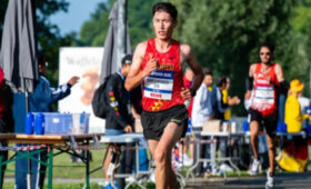 Нурсултан Кенешбеков вновь победил на международном забеге в Казахстане