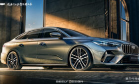 Geely Emgrand нового поколения показали на свежих официальных фото