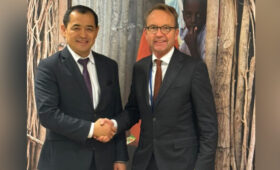 Глава Минздрава встретился с делегацией Швеции в рамках 75-й сессии ВОЗ