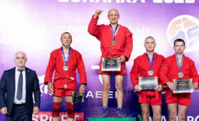 Нурлан Аламанов стал чемпионом мира по самбо среди мастеров