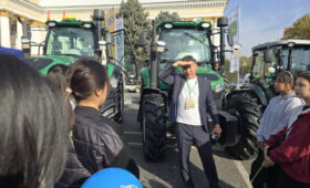 В Бишкеке проходят выставка «АгроТехЭкспо-2025» и ярмарка «Золотая осень»