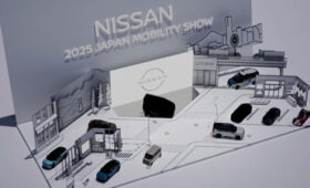 Обновлённый кроссовер Nissan Ariya показался на свежих кадрах