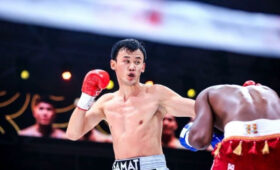 Самат Абдырахманов победил бойца из Зимбабве на турнире в Бишкеке