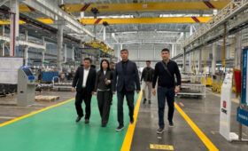 Мэр города Бишкек Айбек Джунушалиев с рабочим визитом посетил КНР