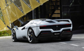 Уникальный суперкар Ferrari SC40: дизайн в духе Ferrari F40 и техника от Ferrari 296 GTB