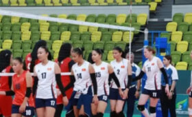 Женская сборная КР по волейболу в Ташкенте потерпела второе поражение