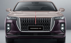 Обновлённый седан Hongqi H9 появился в России: V6 и полный привод