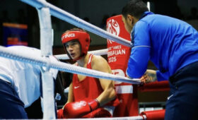 Кыргызстанский боксер Эрбол Баратахунов завоевал серебро на III Играх СНГ